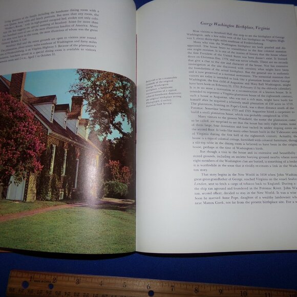 Vintage Large Oversized Hardcover Book - Great Houses of American History - Picture 9 of 15